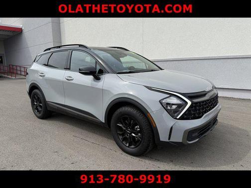 Wolf Gray/Ebony Black Roof 2023 Kia Sportage S