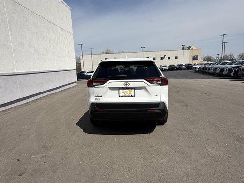 Super White 2019 Toyota RAV4 LE