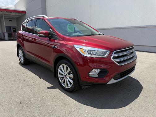 Ruby Red Metallic Tinted Clearcoat 2017 Ford Escape Titanium