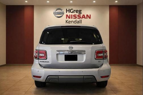 Brilliant Silver Metallic 2020 Nissan Armada SL 4WD