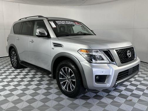 Brilliant Silver Metallic 2020 Nissan Armada SL 4WD