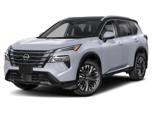 Champagne Silver Metallic/Super Black 2026 Nissan Rogue Platinum