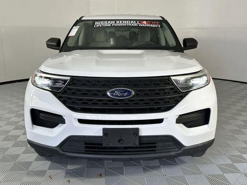 OXFORD WHITE 2021 Ford Explorer Base