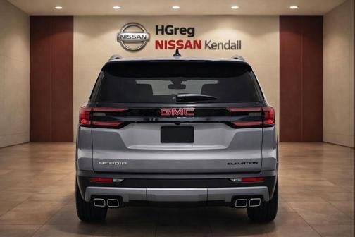 Sterling Metallic 2025 GMC Acadia FWD Elevation