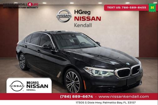 Jet Black 2019 BMW 530e iPerformance