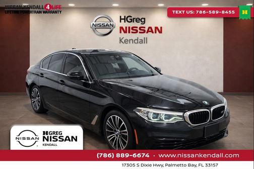 Jet Black 2019 BMW 530e iPerformance