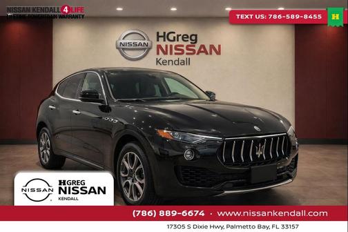 Black 2018 Maserati Levante Base