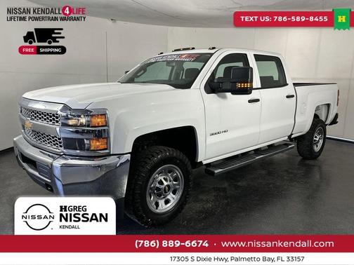 Summit White 2019 Chevrolet Silverado 3500 WT