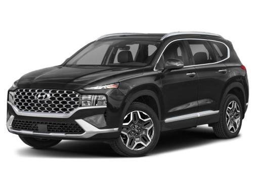 Portofino Gray 2022 Hyundai SANTA FE HEV SEL Premium
