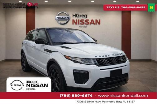 White 2019 Land Rover Range Rover Evoque HSE Dynamic