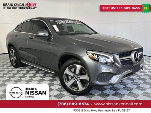 Selenite Grey Metallic 2017 Mercedes-Benz GLC 300 4MATIC Coupe