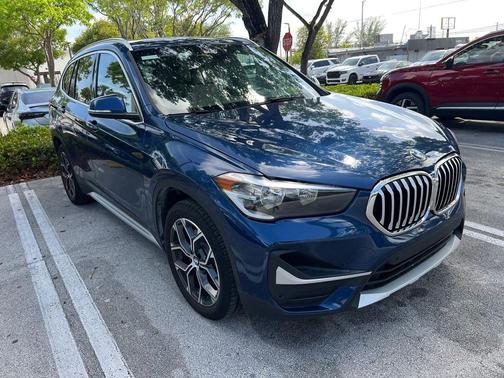 Phytonic Blue Metallic 2021 BMW X1 sDrive28i