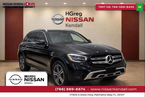 Black 2022 Mercedes-Benz GLC 300 Base