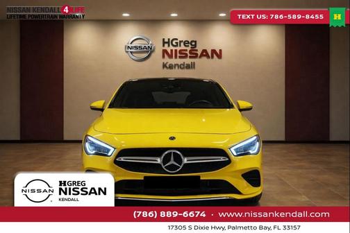 Sun Yellow 2020 Mercedes-Benz CLA 250 Base