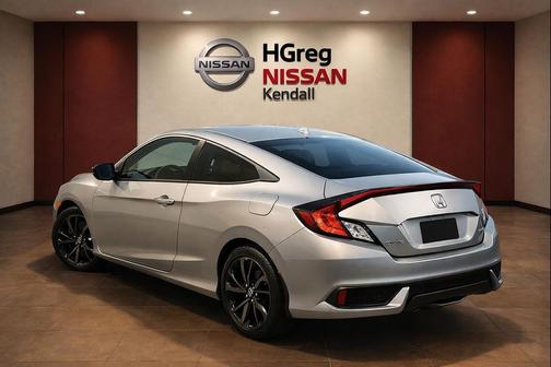 Modern Steel Metallic 2020 Honda Civic Sport
