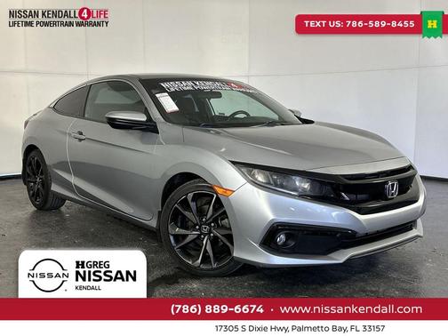 Modern Steel Metallic 2020 Honda Civic Sport