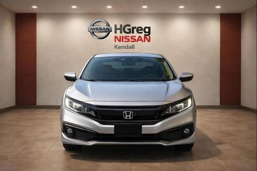 Modern Steel Metallic 2020 Honda Civic Sport