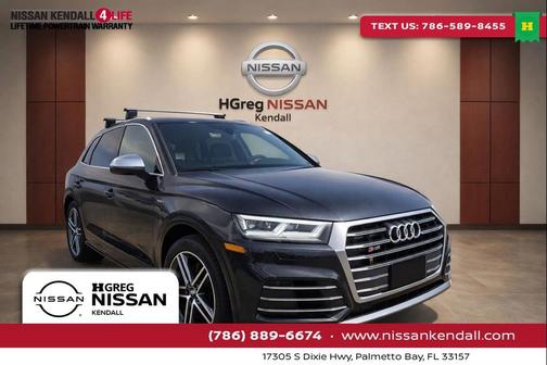 Moonlight Blue Metallic 2018 Audi SQ5 3.0T Premium Plus