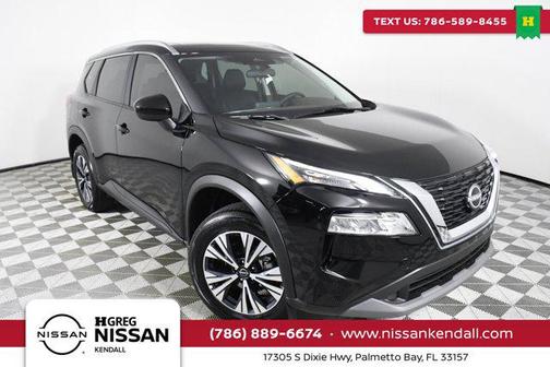 Super Black 2023 Nissan Rogue SV