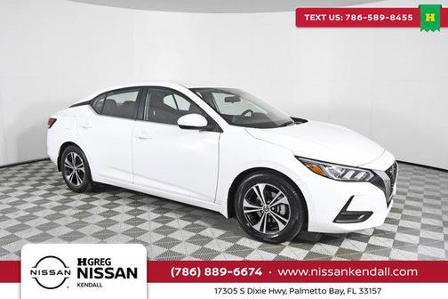 Fresh Powder 2021 Nissan Sentra SV