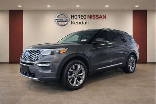 MAGNETIC METALLIC 2020 Ford Explorer Platinum