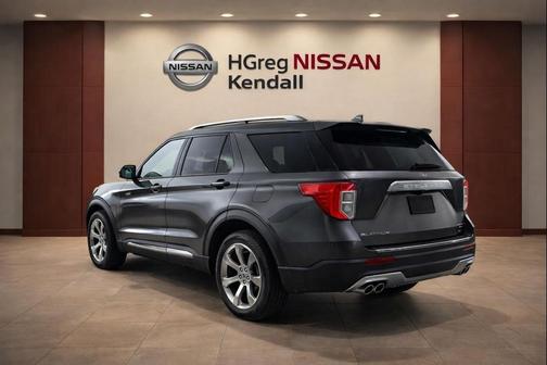 MAGNETIC METALLIC 2020 Ford Explorer Platinum