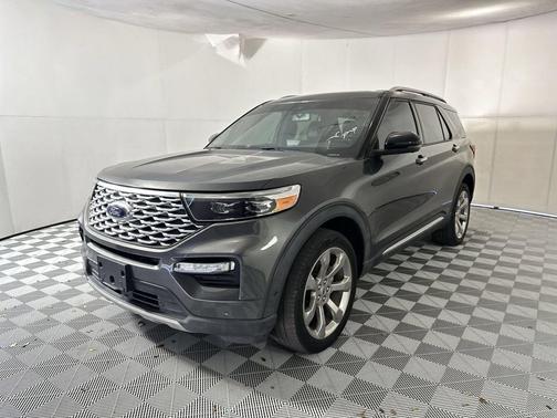 MAGNETIC METALLIC 2020 Ford Explorer Platinum