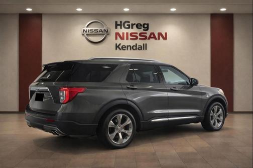 MAGNETIC METALLIC 2020 Ford Explorer Platinum