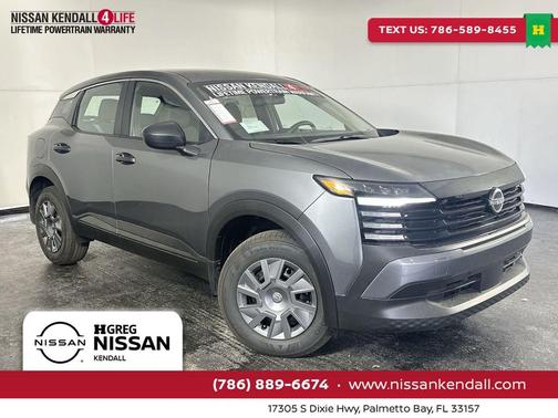 Gun Metallic 2026 Nissan Kicks S