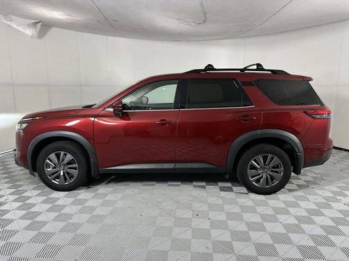 Scarlet Ember Tintcoat 2022 Nissan Pathfinder SV 2WD