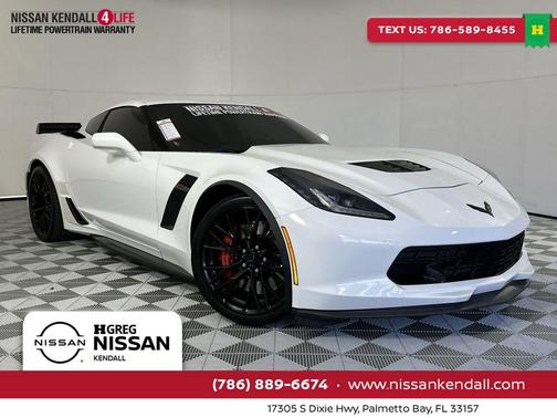 Arctic White 2017 Chevrolet Corvette Z06