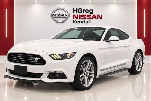 WHITE PLATINUM 2017 Ford Mustang EcoBoost Premium