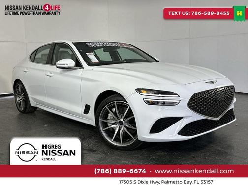 2025 Genesis G70 2.5T RWD