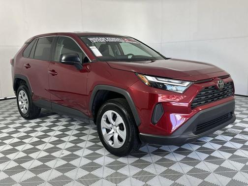 Ruby Flare Pearl 2024 Toyota RAV4 LE