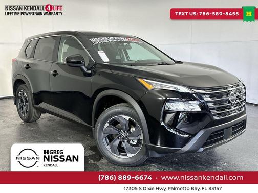 Super Black 2026 Nissan Rogue SV