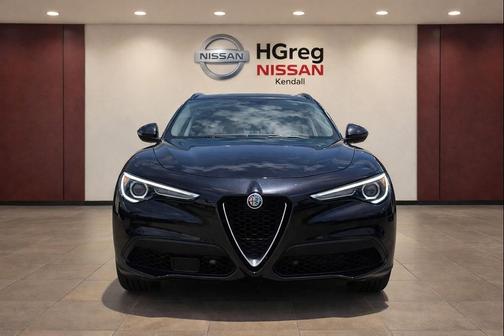 Vulcano Black Metallic 2020 Alfa Romeo Stelvio Sport