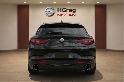 Vulcano Black Metallic 2020 Alfa Romeo Stelvio Sport