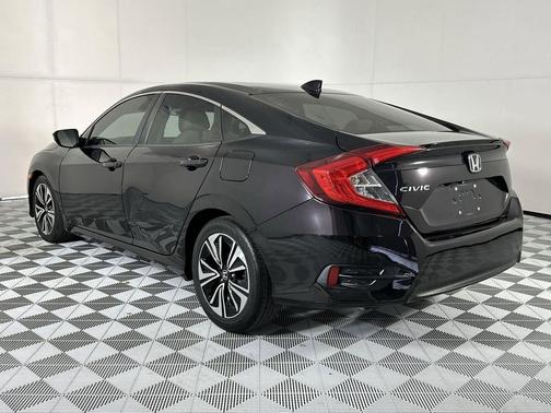 Black 2017 Honda Civic EX-T