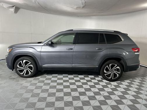 Platinum Gray Metallic 2021 Volkswagen Atlas 3.6L SEL Premium