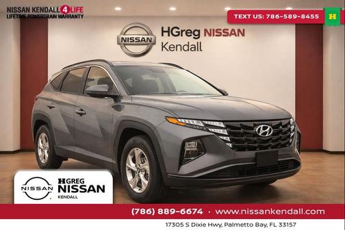 Amazon Gray 2022 Hyundai TUCSON SEL