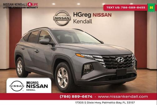 Amazon Gray 2022 Hyundai TUCSON SEL