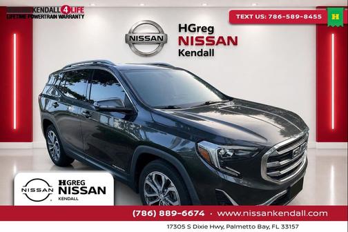 Graphite Gray Metallic 2019 GMC Terrain SLT