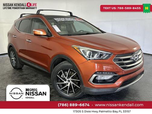 Canyon Copper 2017 Hyundai Santa Fe Sport 2.4L
