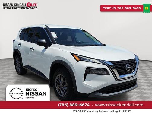 Glacier White 2023 Nissan Rogue S