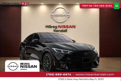 SHADOW BLACK 2023 Ford Mustang Mach-E GT