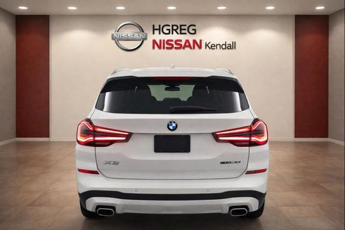 Alpine White 2023 BMW X3 sDrive30i