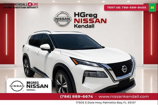 Pearl White Tricoat 2023 Nissan Rogue SL