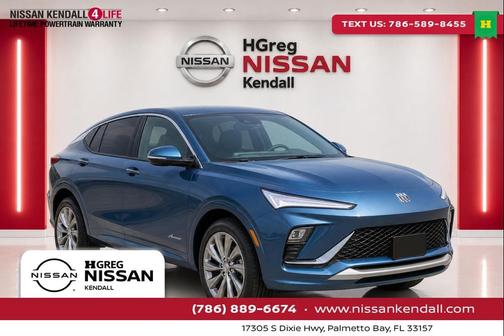 Ocean Blue Metallic 2024 Buick Envista Avenir FWD