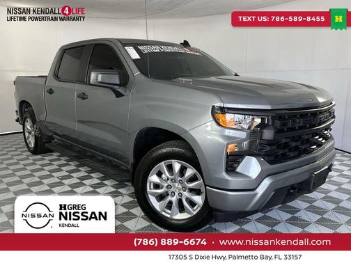 Sterling Gray Metallic 2025 Chevrolet Silverado 1500 Custom