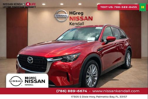 Soul Red Crystal Metallic 2024 Mazda CX-90 3.3 Turbo Preferred Plus